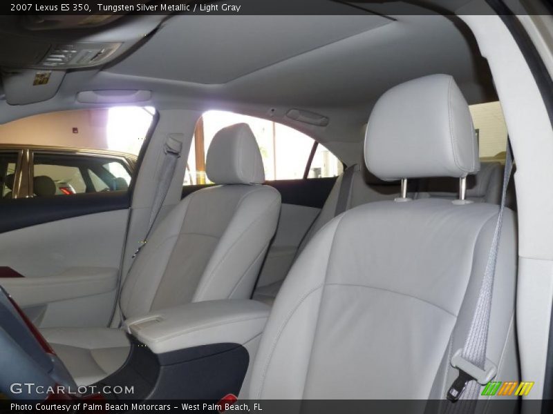 Tungsten Silver Metallic / Light Gray 2007 Lexus ES 350