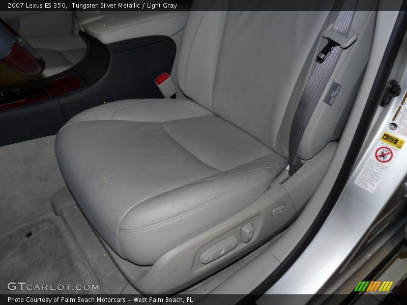 Tungsten Silver Metallic / Light Gray 2007 Lexus ES 350