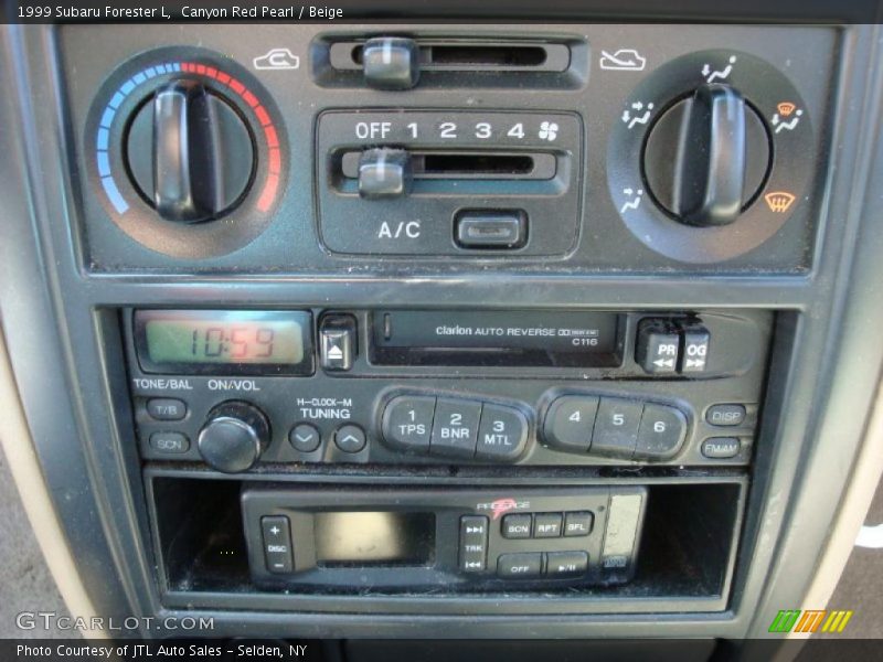 Canyon Red Pearl / Beige 1999 Subaru Forester L
