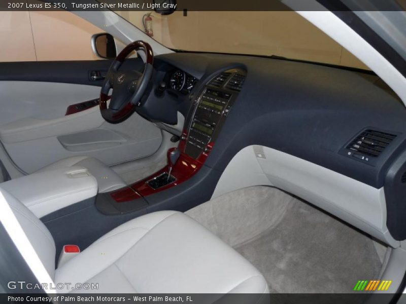 Tungsten Silver Metallic / Light Gray 2007 Lexus ES 350