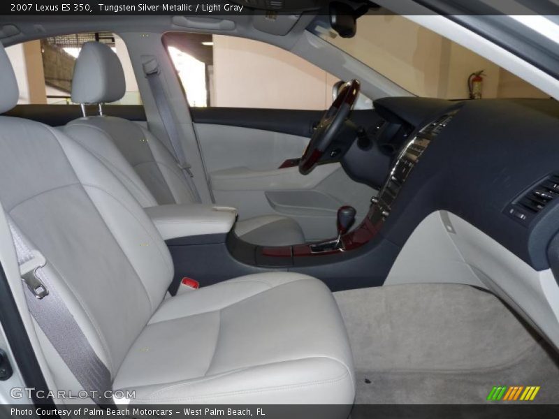 Tungsten Silver Metallic / Light Gray 2007 Lexus ES 350