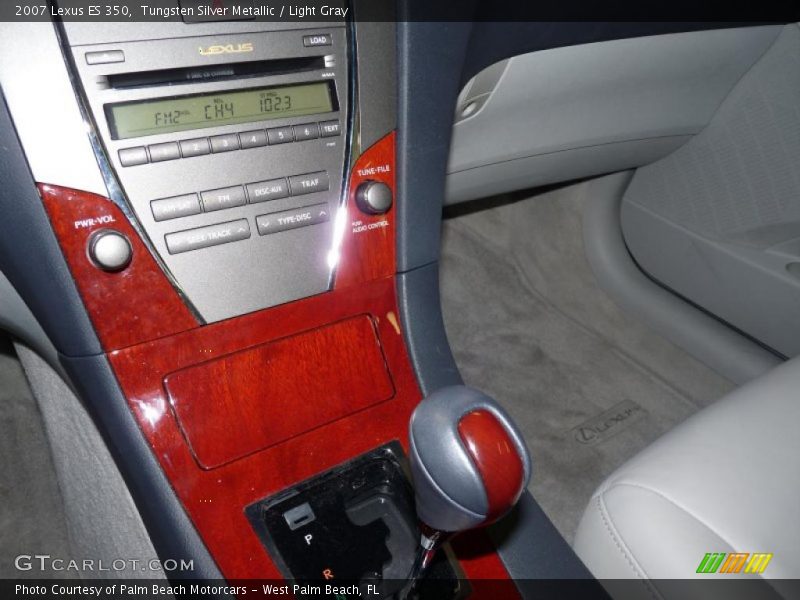 Tungsten Silver Metallic / Light Gray 2007 Lexus ES 350