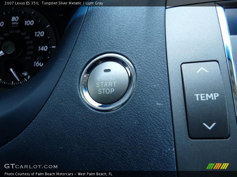 Tungsten Silver Metallic / Light Gray 2007 Lexus ES 350