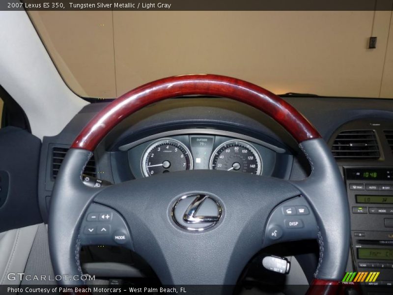 Tungsten Silver Metallic / Light Gray 2007 Lexus ES 350