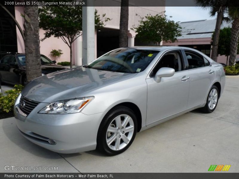 Tungsten Metallic / Black 2008 Lexus ES 350