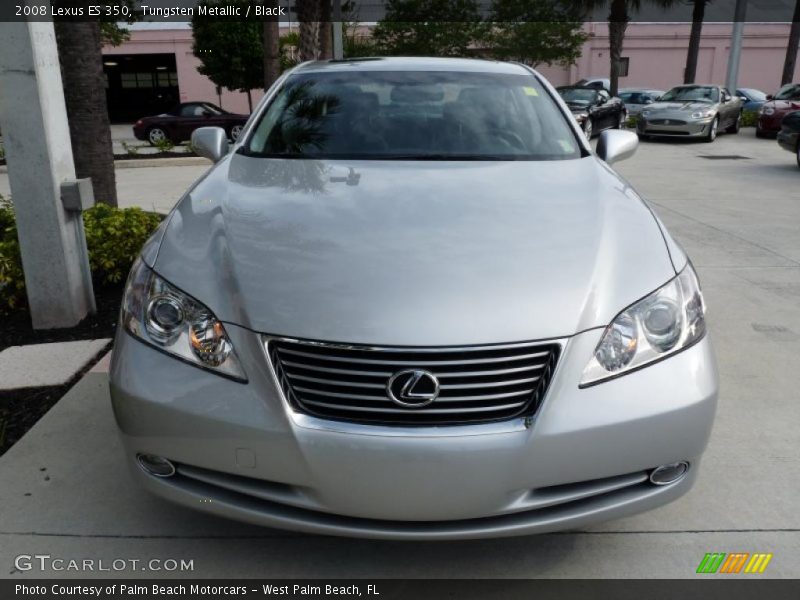 Tungsten Metallic / Black 2008 Lexus ES 350
