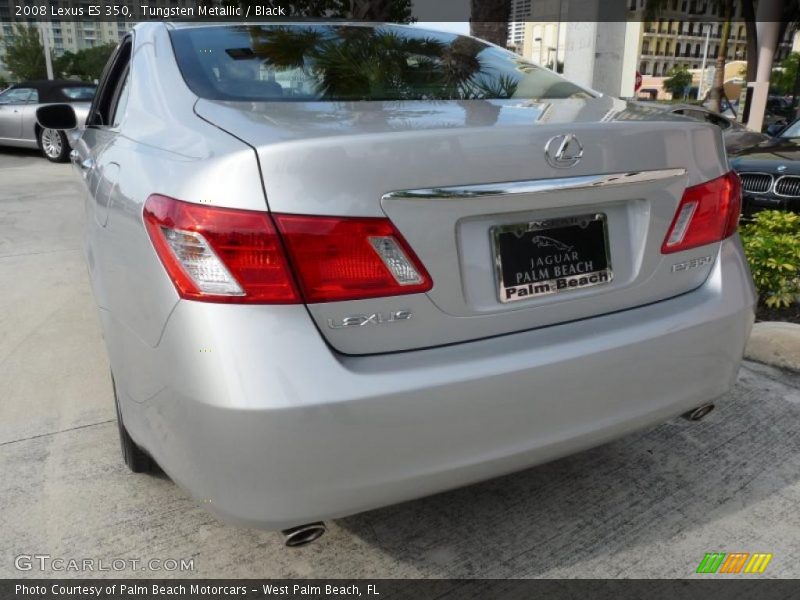 Tungsten Metallic / Black 2008 Lexus ES 350