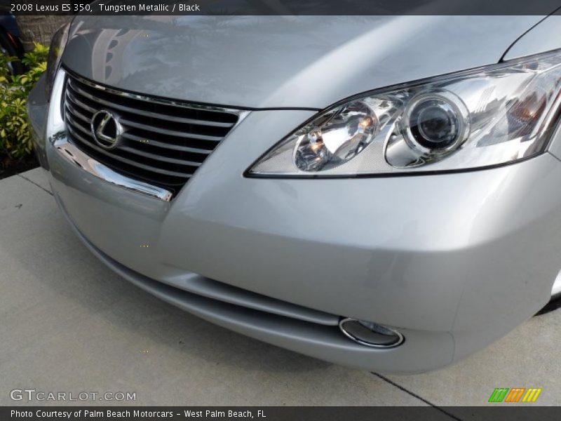 Tungsten Metallic / Black 2008 Lexus ES 350