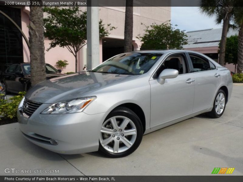 Tungsten Metallic / Black 2008 Lexus ES 350