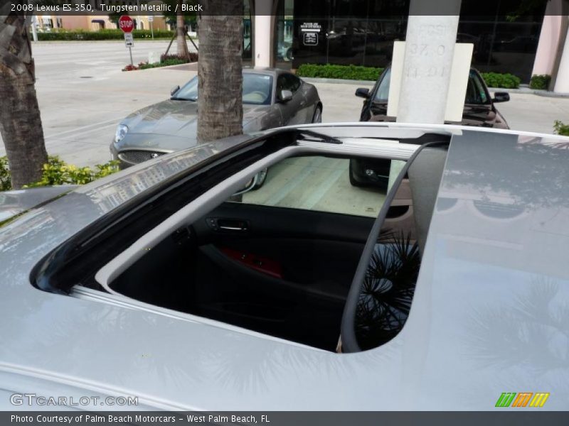Tungsten Metallic / Black 2008 Lexus ES 350