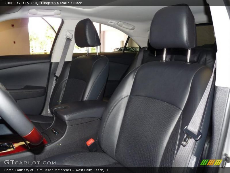 Tungsten Metallic / Black 2008 Lexus ES 350