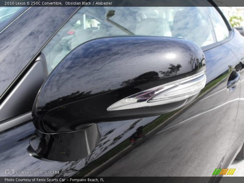 Obsidian Black / Alabaster 2010 Lexus IS 250C Convertible