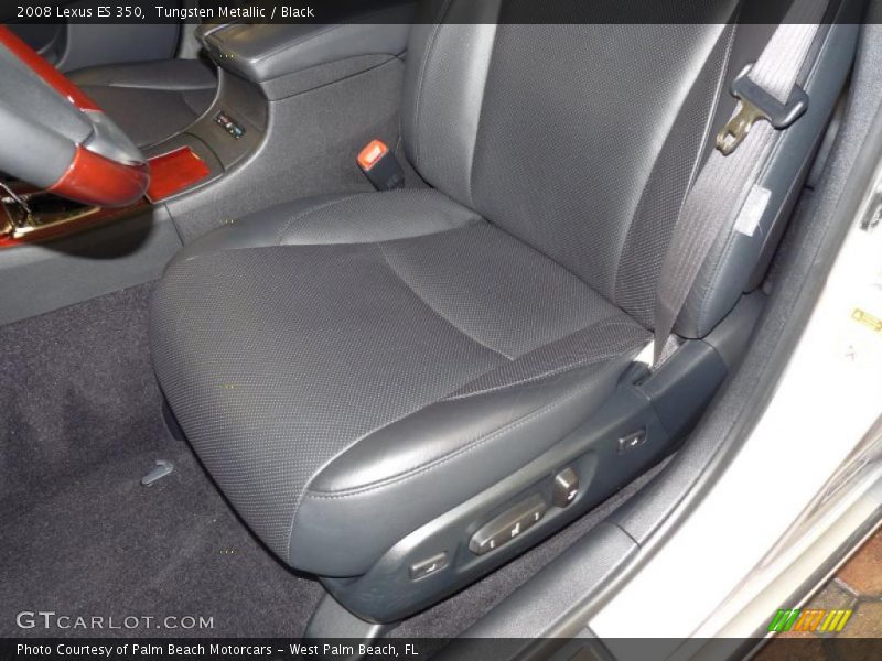 Tungsten Metallic / Black 2008 Lexus ES 350
