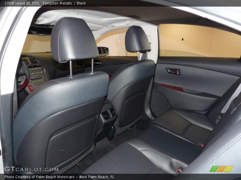 Tungsten Metallic / Black 2008 Lexus ES 350