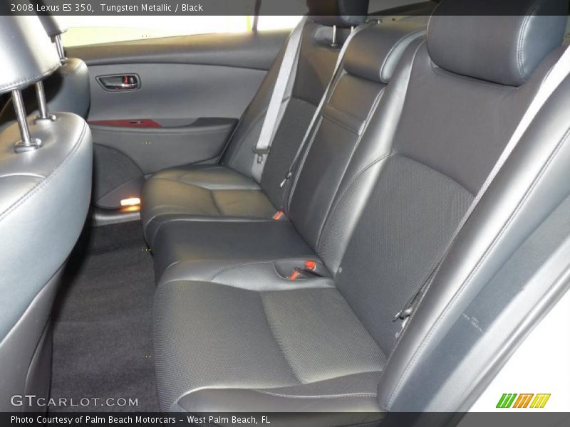 Tungsten Metallic / Black 2008 Lexus ES 350