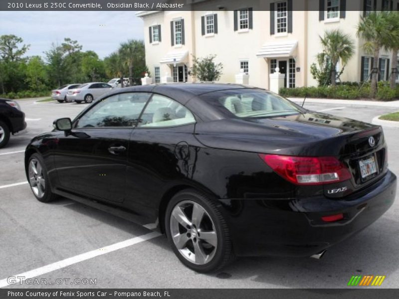 Obsidian Black / Alabaster 2010 Lexus IS 250C Convertible