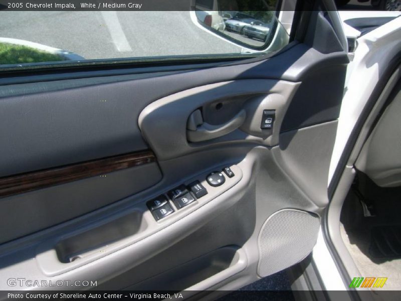 White / Medium Gray 2005 Chevrolet Impala