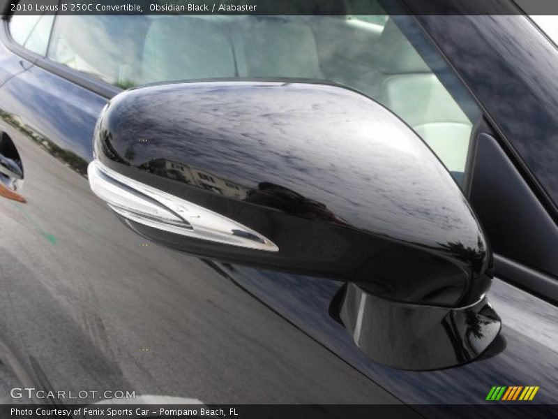 Obsidian Black / Alabaster 2010 Lexus IS 250C Convertible