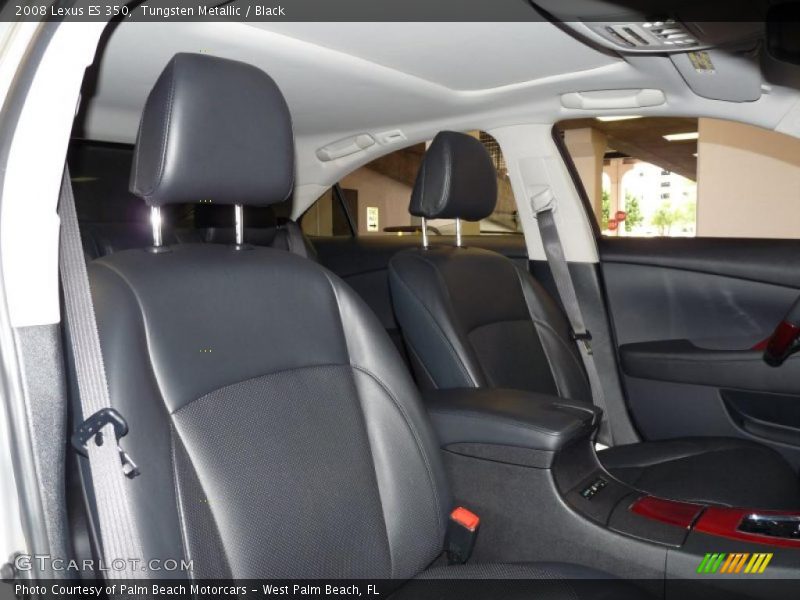 Tungsten Metallic / Black 2008 Lexus ES 350