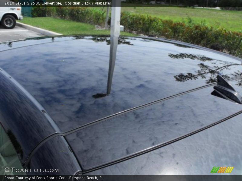 Obsidian Black / Alabaster 2010 Lexus IS 250C Convertible