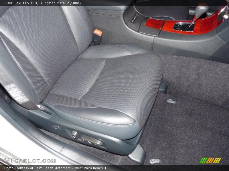 Tungsten Metallic / Black 2008 Lexus ES 350