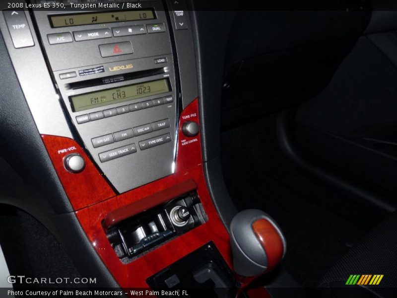 Tungsten Metallic / Black 2008 Lexus ES 350