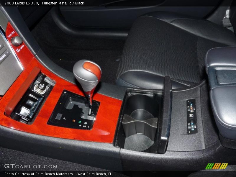 Tungsten Metallic / Black 2008 Lexus ES 350