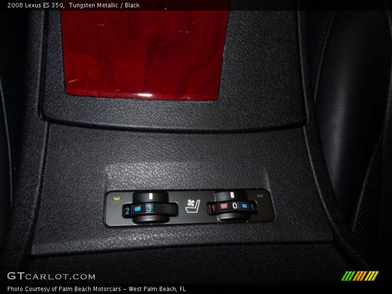 Tungsten Metallic / Black 2008 Lexus ES 350