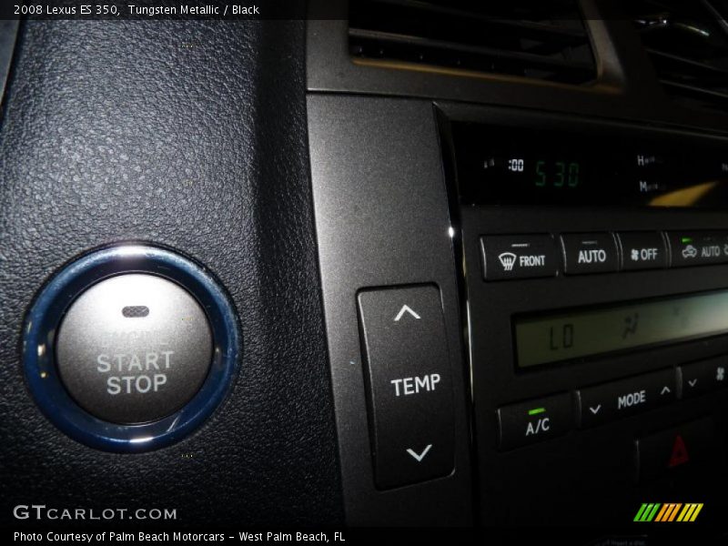 Tungsten Metallic / Black 2008 Lexus ES 350