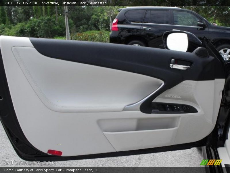 Obsidian Black / Alabaster 2010 Lexus IS 250C Convertible