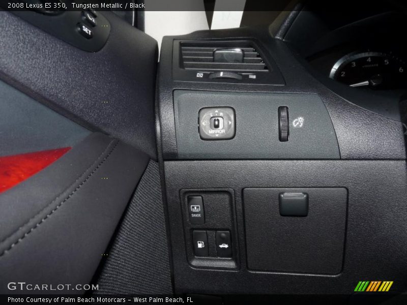 Tungsten Metallic / Black 2008 Lexus ES 350