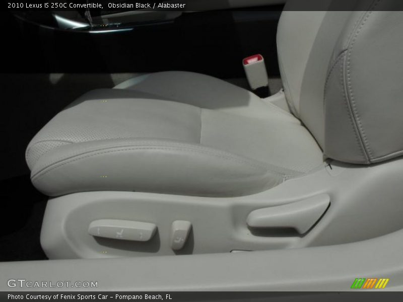 Obsidian Black / Alabaster 2010 Lexus IS 250C Convertible