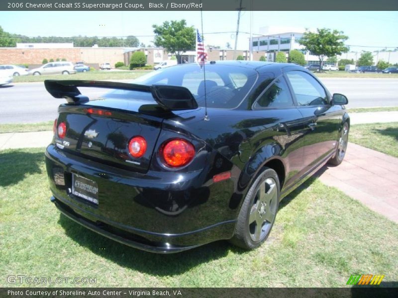 Black / Ebony/Red 2006 Chevrolet Cobalt SS Supercharged Coupe