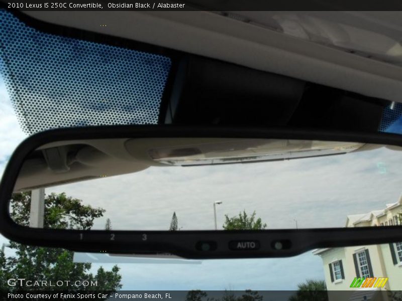 Obsidian Black / Alabaster 2010 Lexus IS 250C Convertible