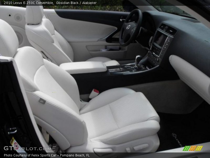 Obsidian Black / Alabaster 2010 Lexus IS 250C Convertible