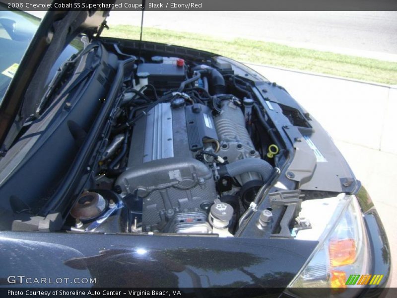 Black / Ebony/Red 2006 Chevrolet Cobalt SS Supercharged Coupe