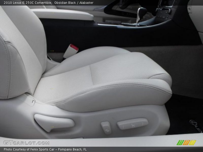 Obsidian Black / Alabaster 2010 Lexus IS 250C Convertible