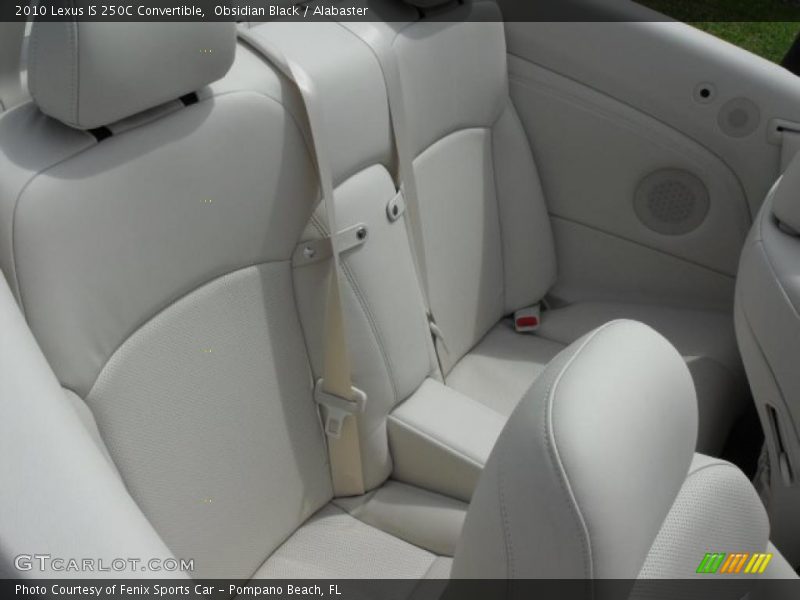 Obsidian Black / Alabaster 2010 Lexus IS 250C Convertible