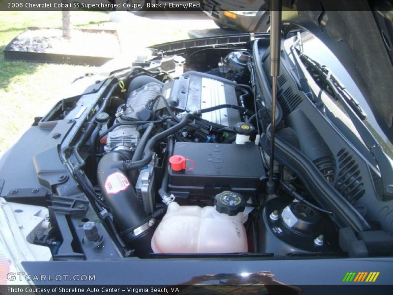 Black / Ebony/Red 2006 Chevrolet Cobalt SS Supercharged Coupe