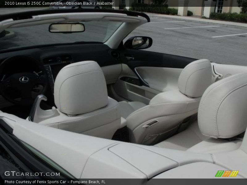 Obsidian Black / Alabaster 2010 Lexus IS 250C Convertible