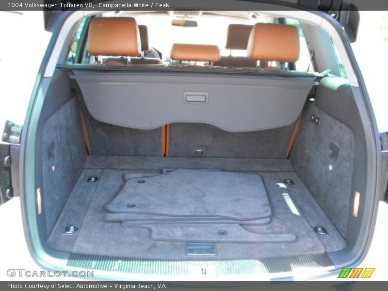 Campanella White / Teak 2004 Volkswagen Touareg V8