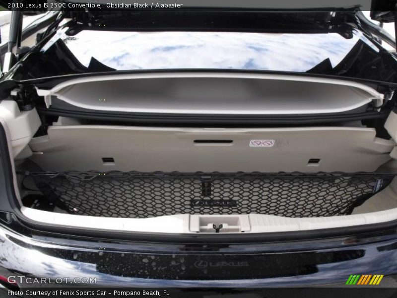 Obsidian Black / Alabaster 2010 Lexus IS 250C Convertible