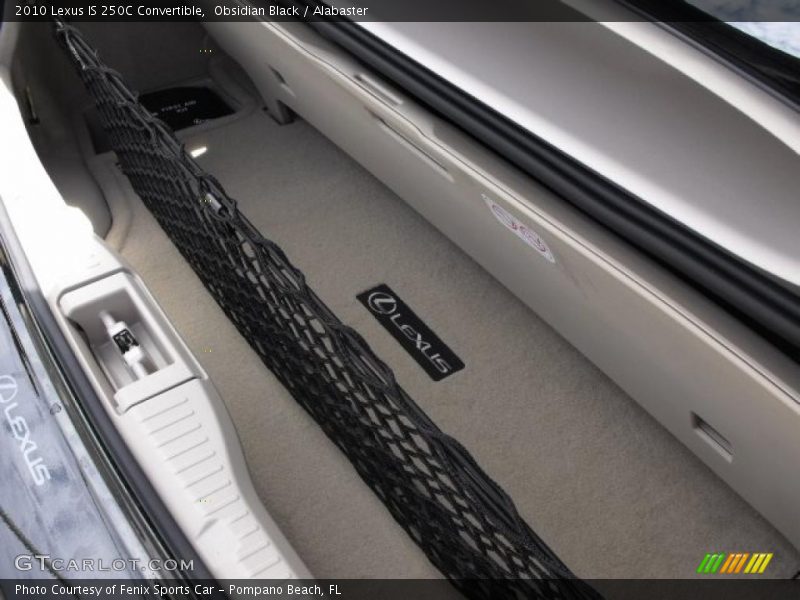 Obsidian Black / Alabaster 2010 Lexus IS 250C Convertible