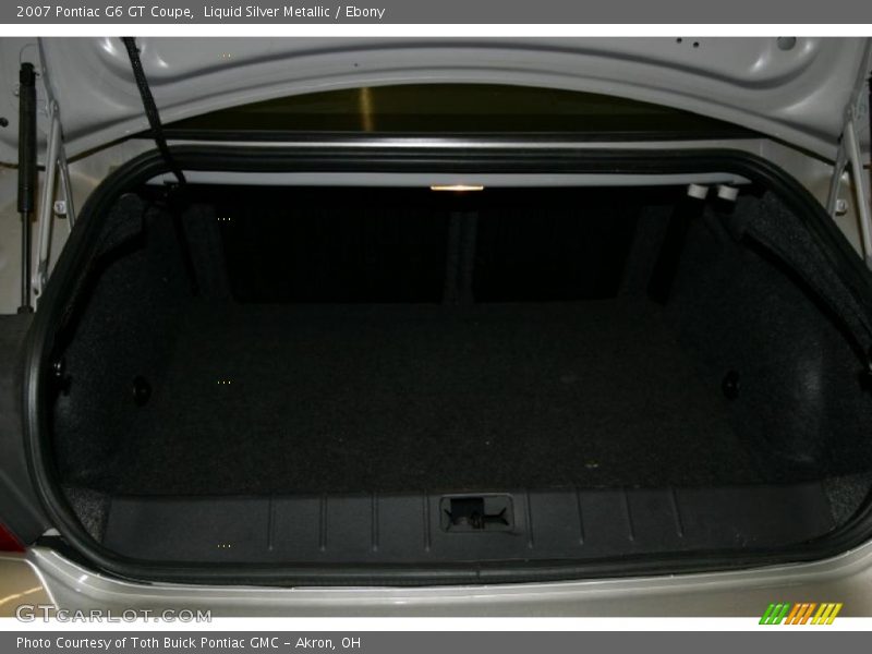 Liquid Silver Metallic / Ebony 2007 Pontiac G6 GT Coupe