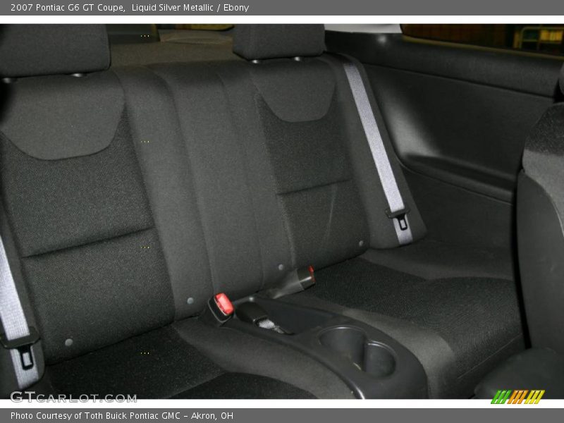 Liquid Silver Metallic / Ebony 2007 Pontiac G6 GT Coupe
