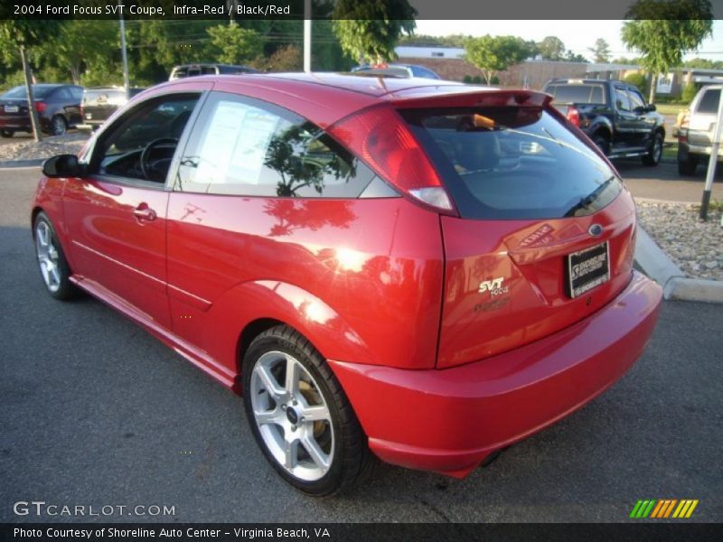 Infra-Red / Black/Red 2004 Ford Focus SVT Coupe