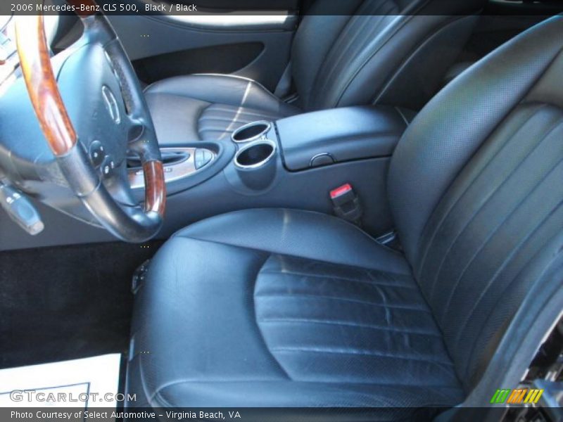 Black / Black 2006 Mercedes-Benz CLS 500