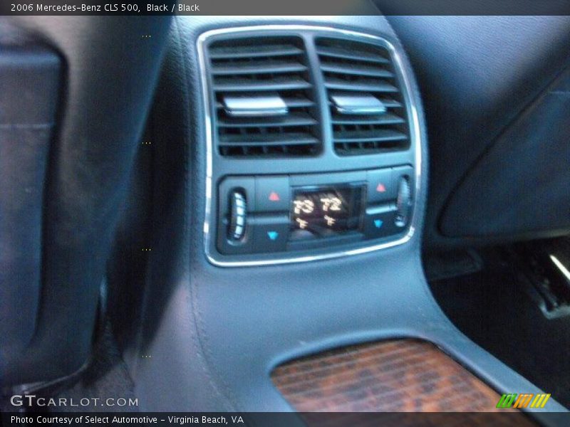 Black / Black 2006 Mercedes-Benz CLS 500