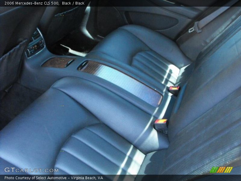 Black / Black 2006 Mercedes-Benz CLS 500