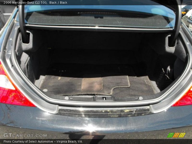 Black / Black 2006 Mercedes-Benz CLS 500
